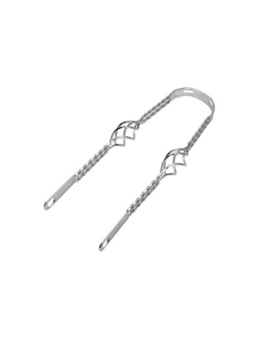 20 Cage Twisted Fender Braces Chrome.